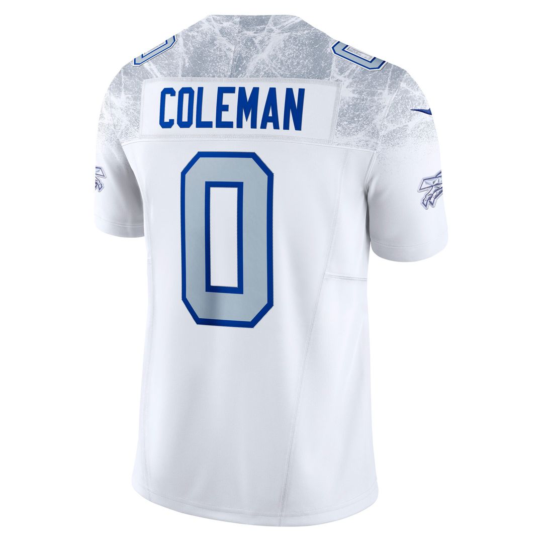 Keon Coleman Buffalo Bills 2025 Rivalries Collection Stitched Limited Jersey - White