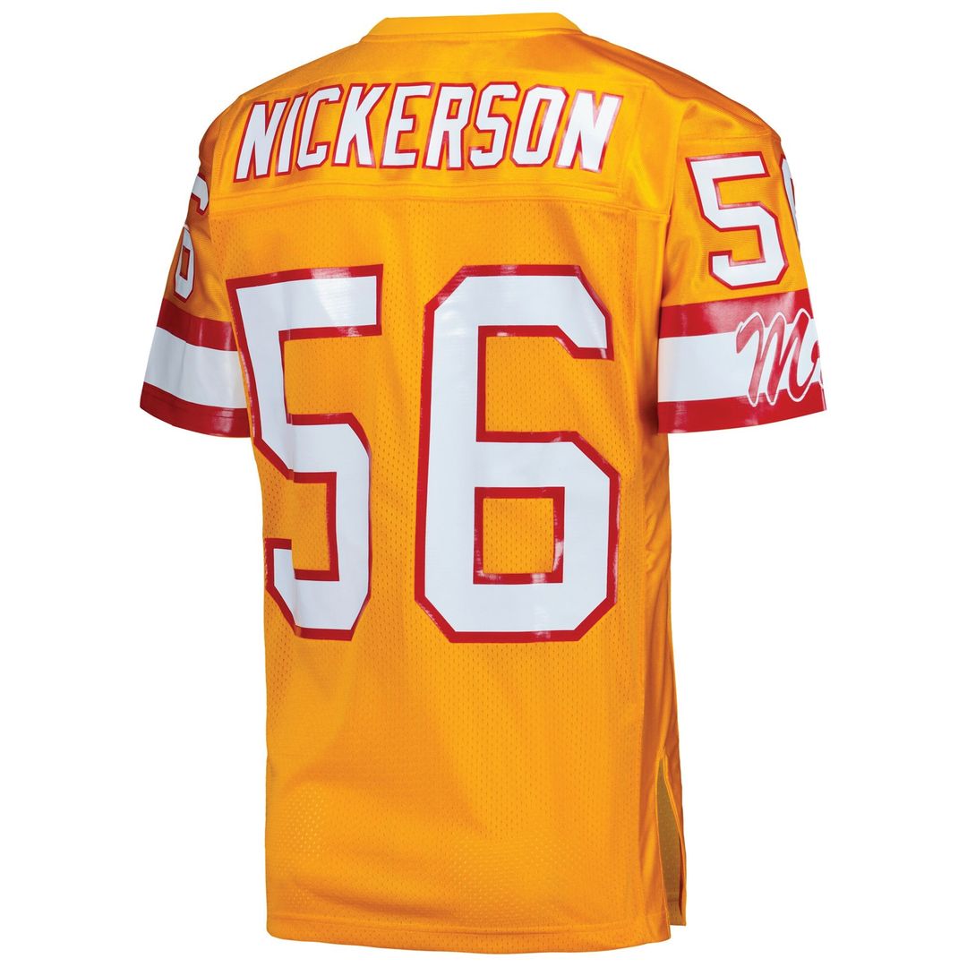 Hardy Nickerson Tampa Bay Buccaneers 1993 Authentic Throwback Retired Player Jersey - Orange