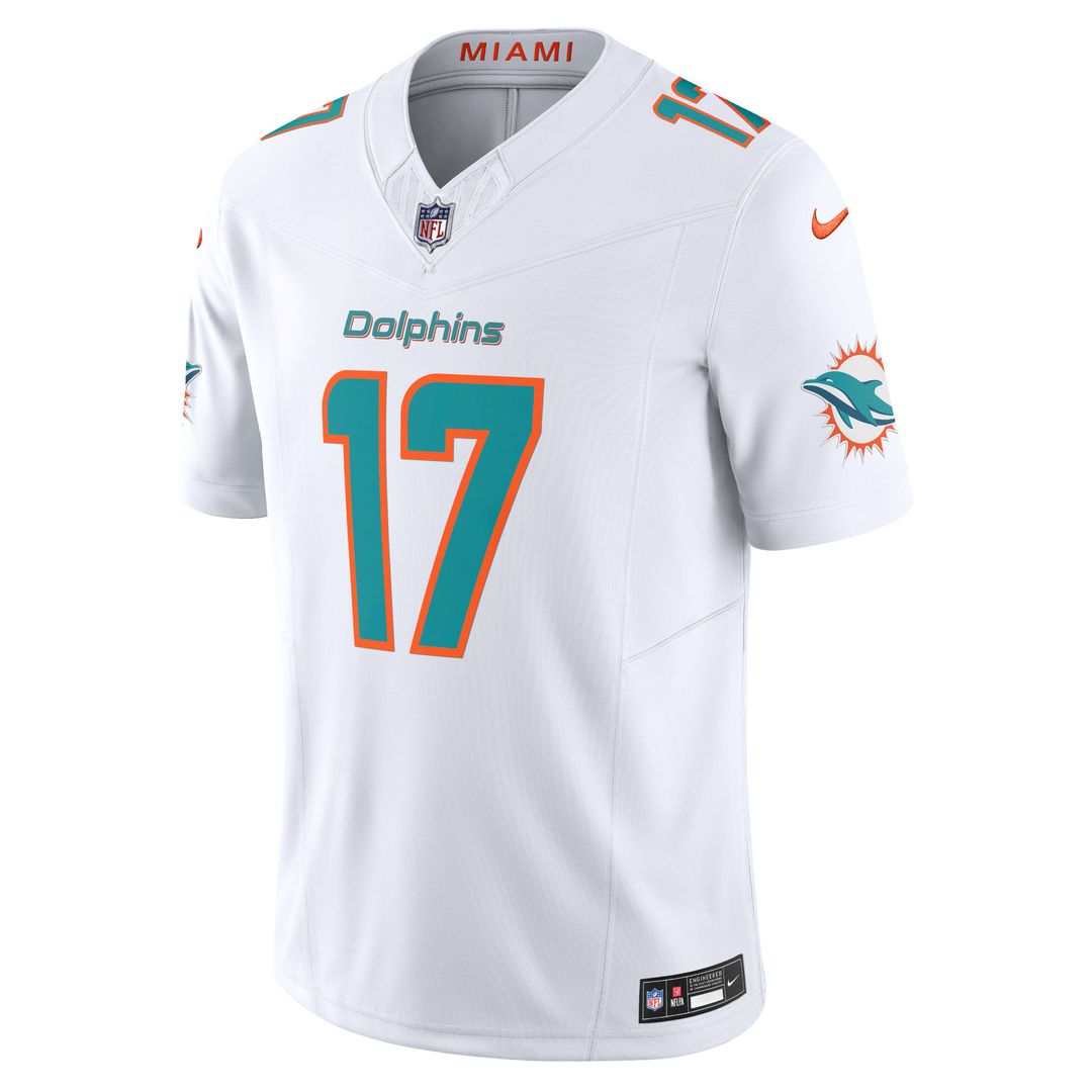 Jaylen Waddle Miami Dolphins Vapor F.U.S.E. Limited Jersey - Aqua
