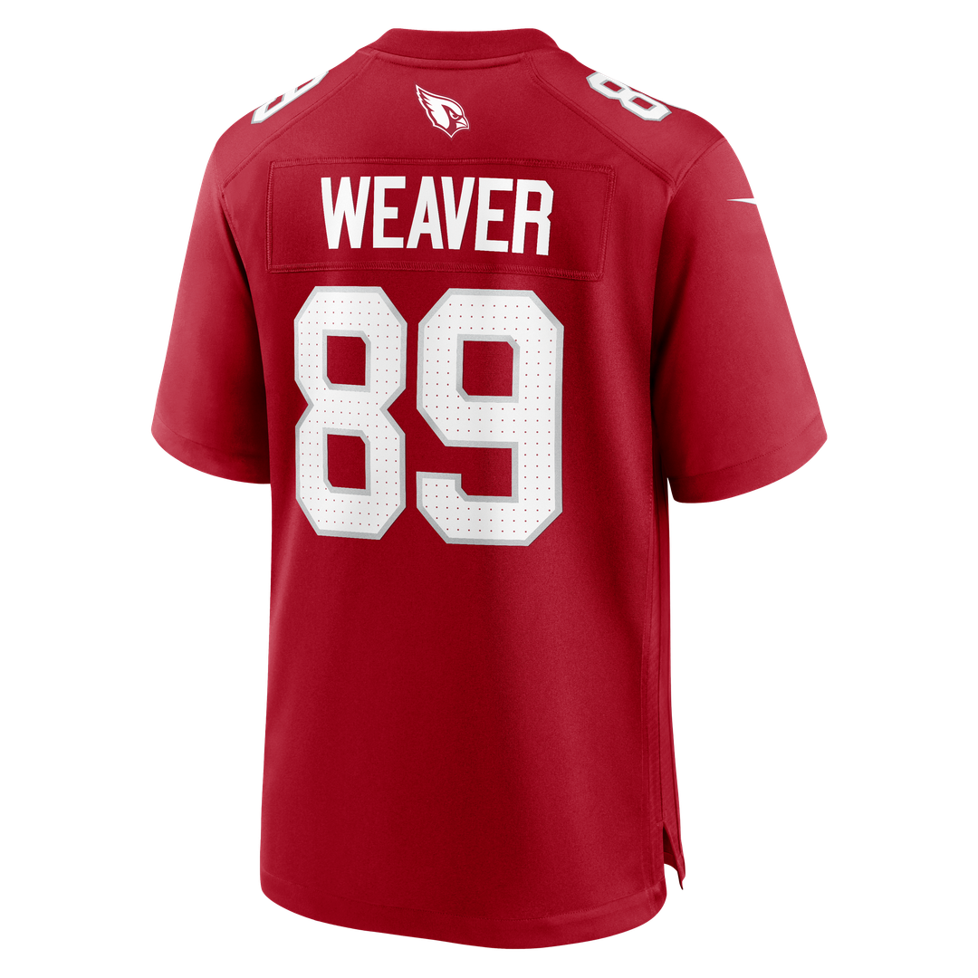 Xavier Weaver Arizona Cardinals Team Game Jersey - Cardinal