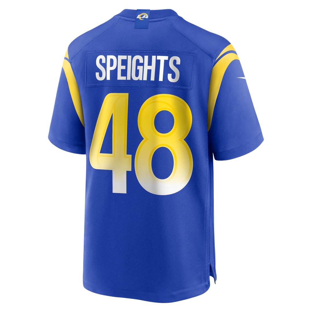 Omar Speights Los Angeles Rams Game Jersey - Royal