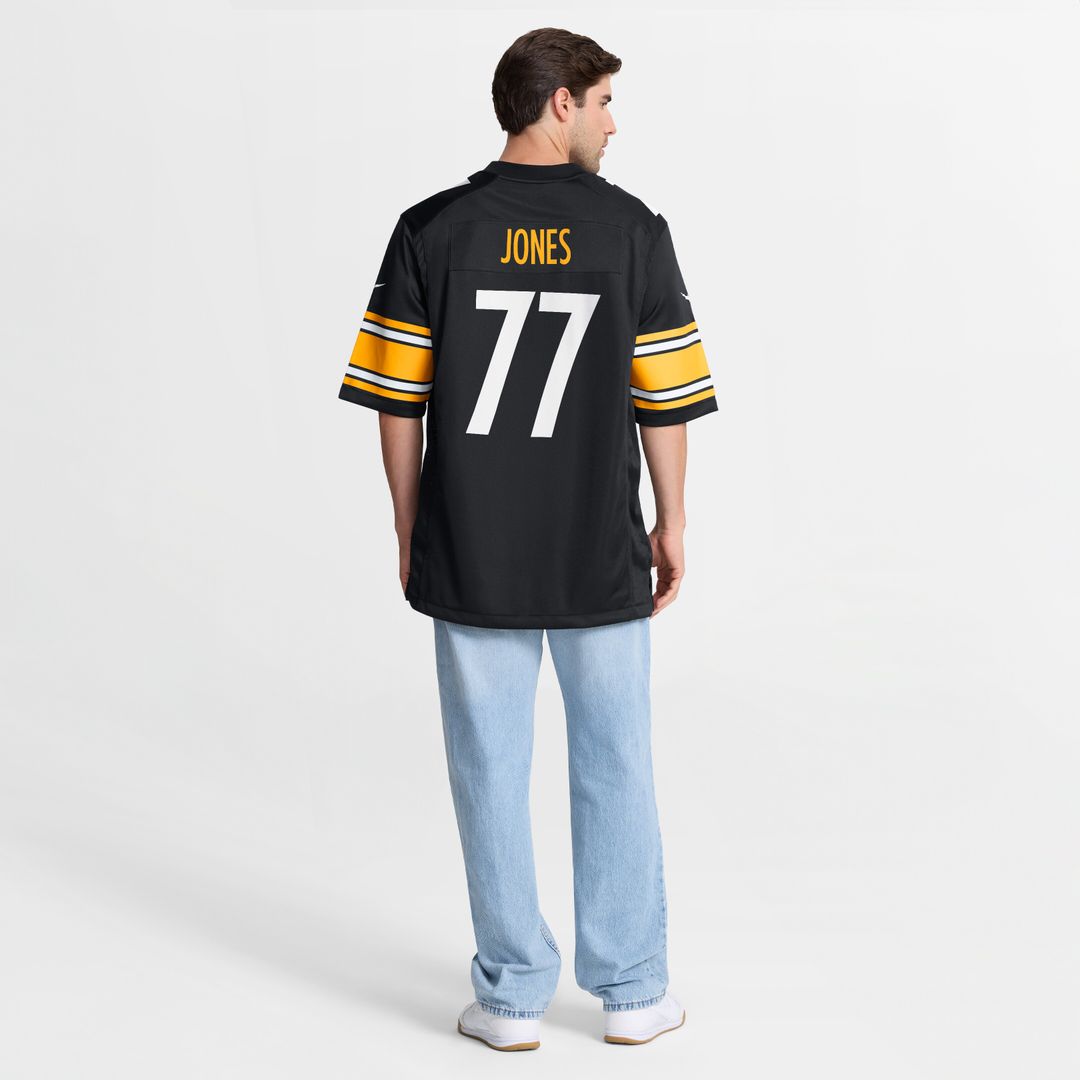 Broderick Jones Pittsburgh Steelers Game Jersey - Black