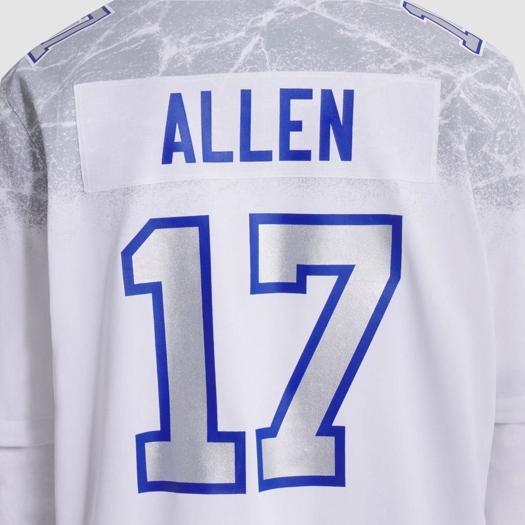 Josh Allen Buffalo Bills 2025 Rivalries Collection Game Jersey - White