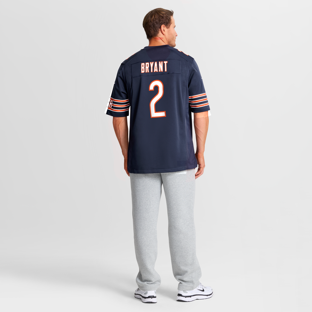 Coby Bryant Chicago Bears Team Game Jersey - Navy