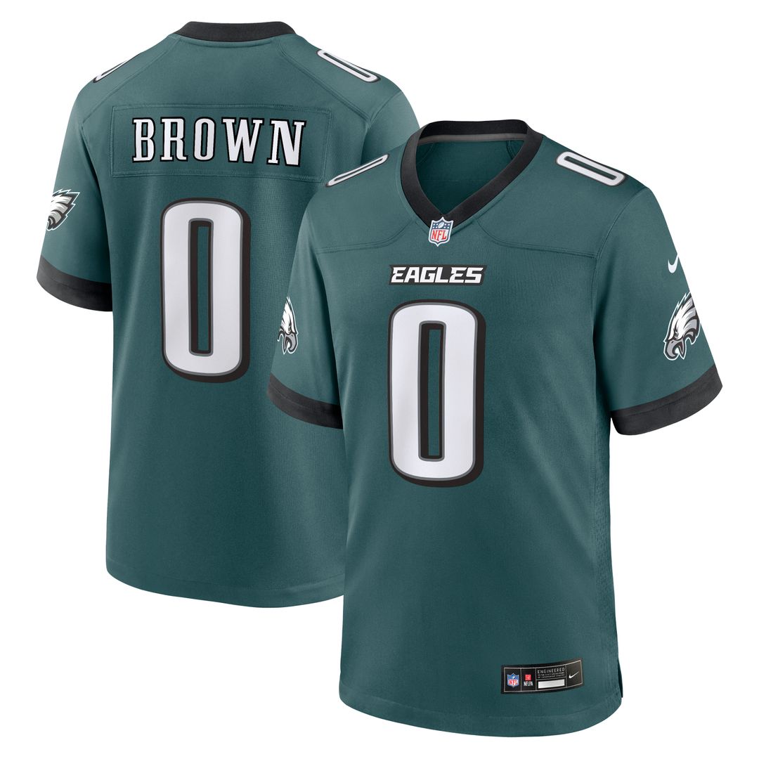 Marquise Brown Philadelphia Eagles Alternate 2 Game Jersey - Kelly Green