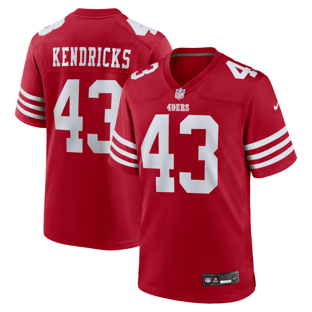 Eric Kendricks San Francisco 49ers Team Game Jersey - Scarlet