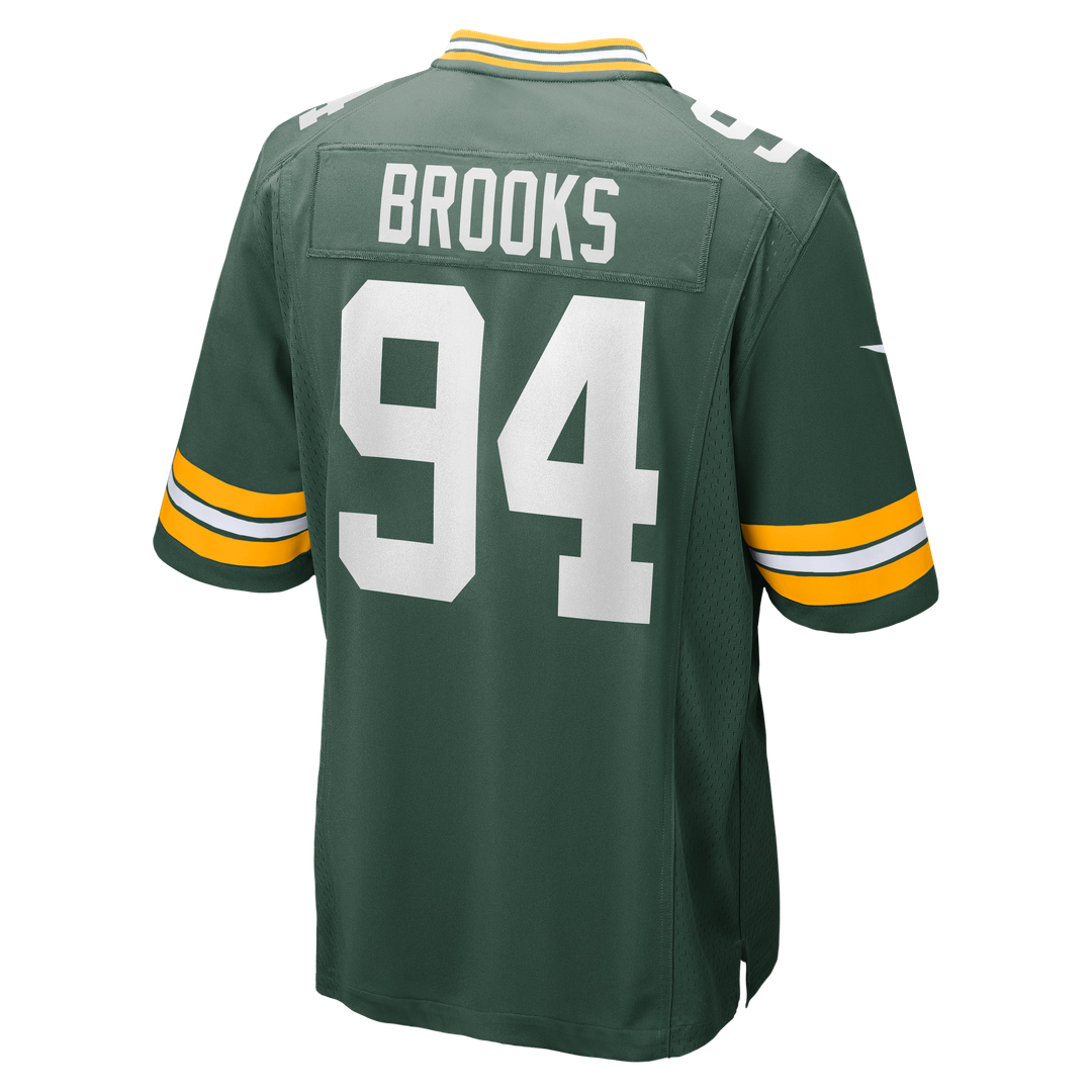 Karl Brooks Green Bay Packers Game Jersey - Green