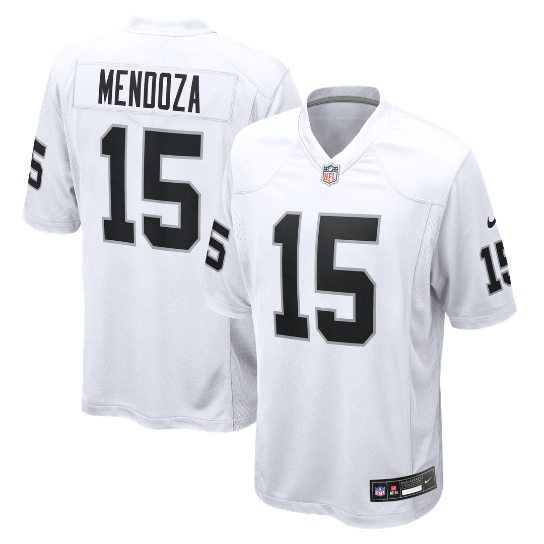 Fernando Mendoza Las Vegas Raiders 2026 NFL Draft First Round Pick No. 1 Team Game Jersey - Black