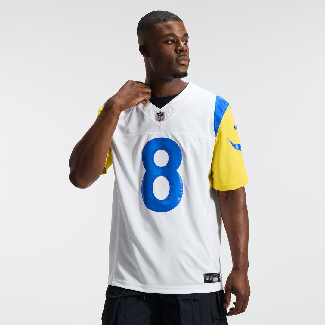 Jared Verse Los Angeles Rams Vapor F.U.S.E. Stitched Limited Jersey - White