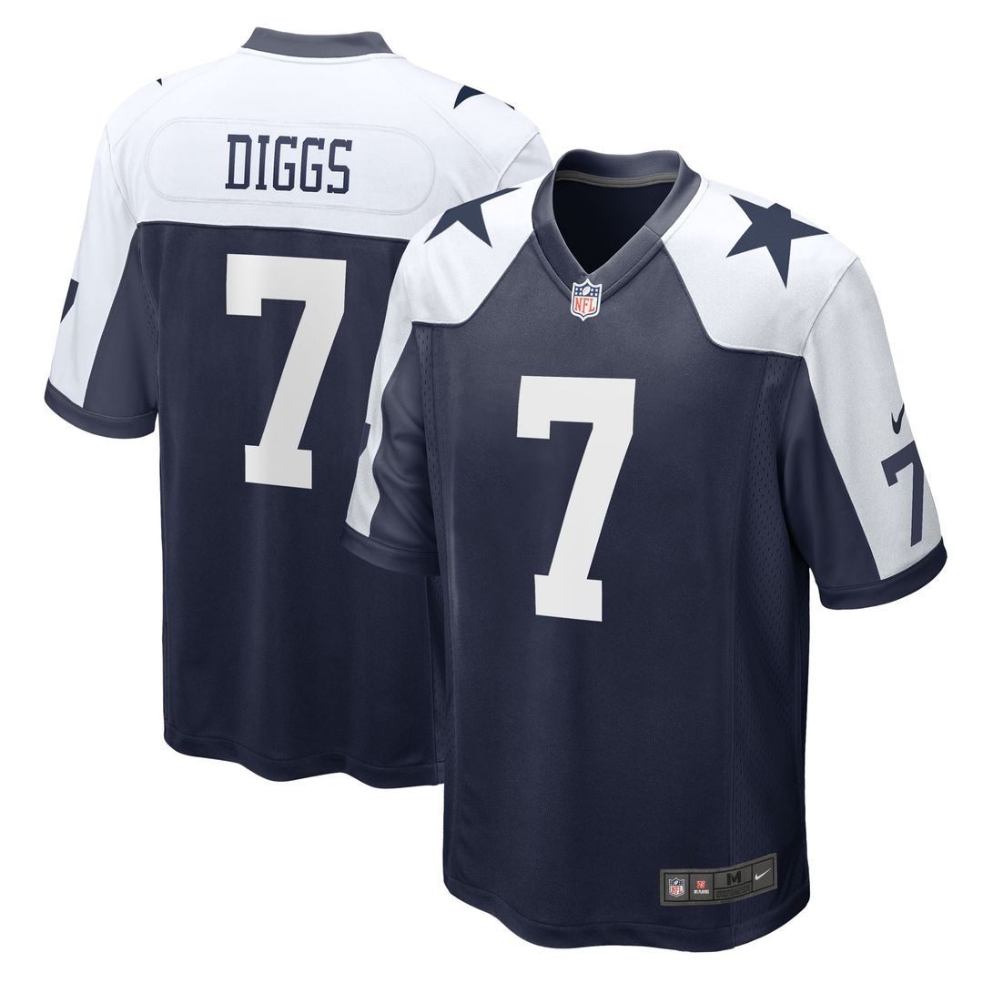 Trevon Diggs Dallas Cowboys Alternate Game Team Jersey - White