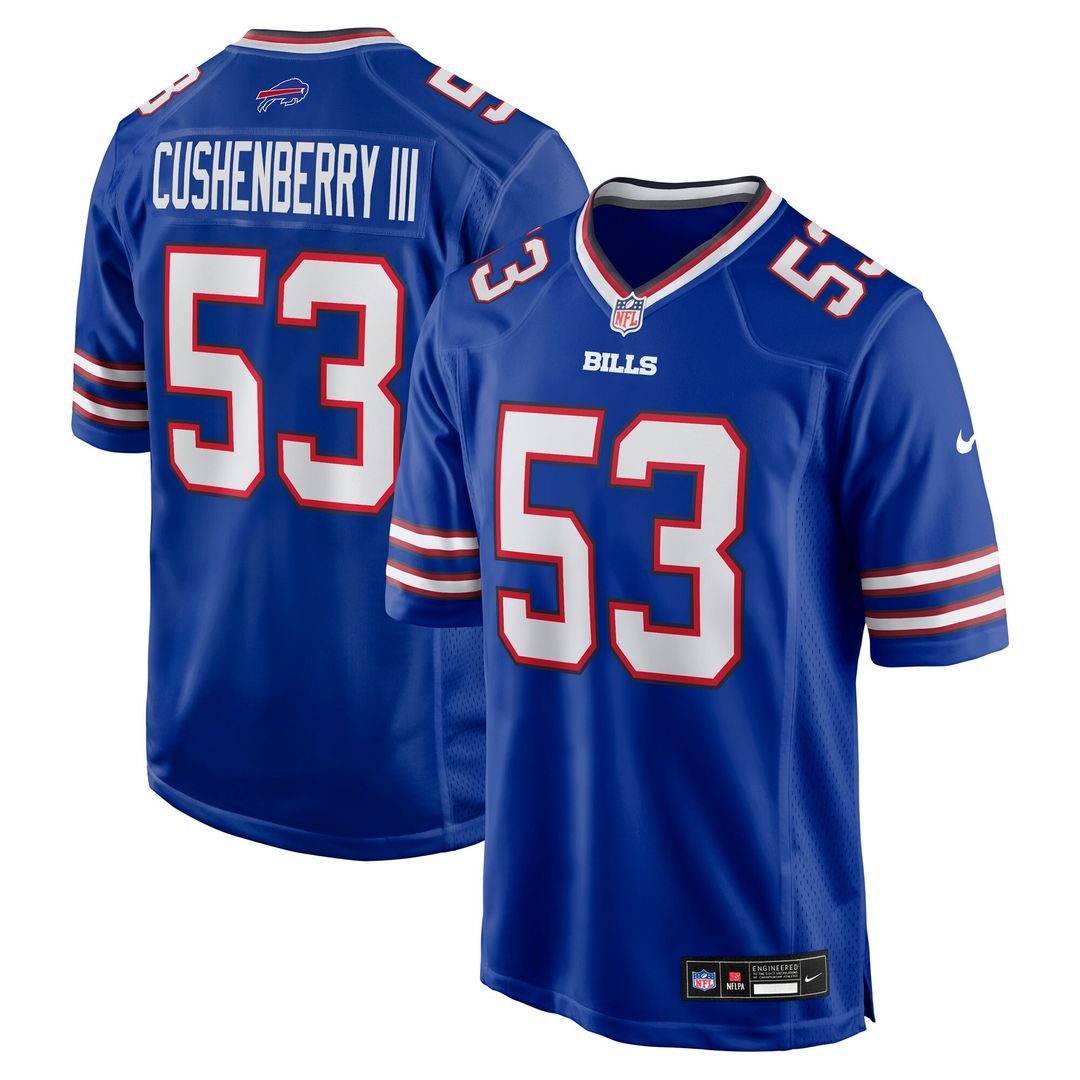 Lloyd Cushenberry III Buffalo Bills Team Game Jersey - Royal