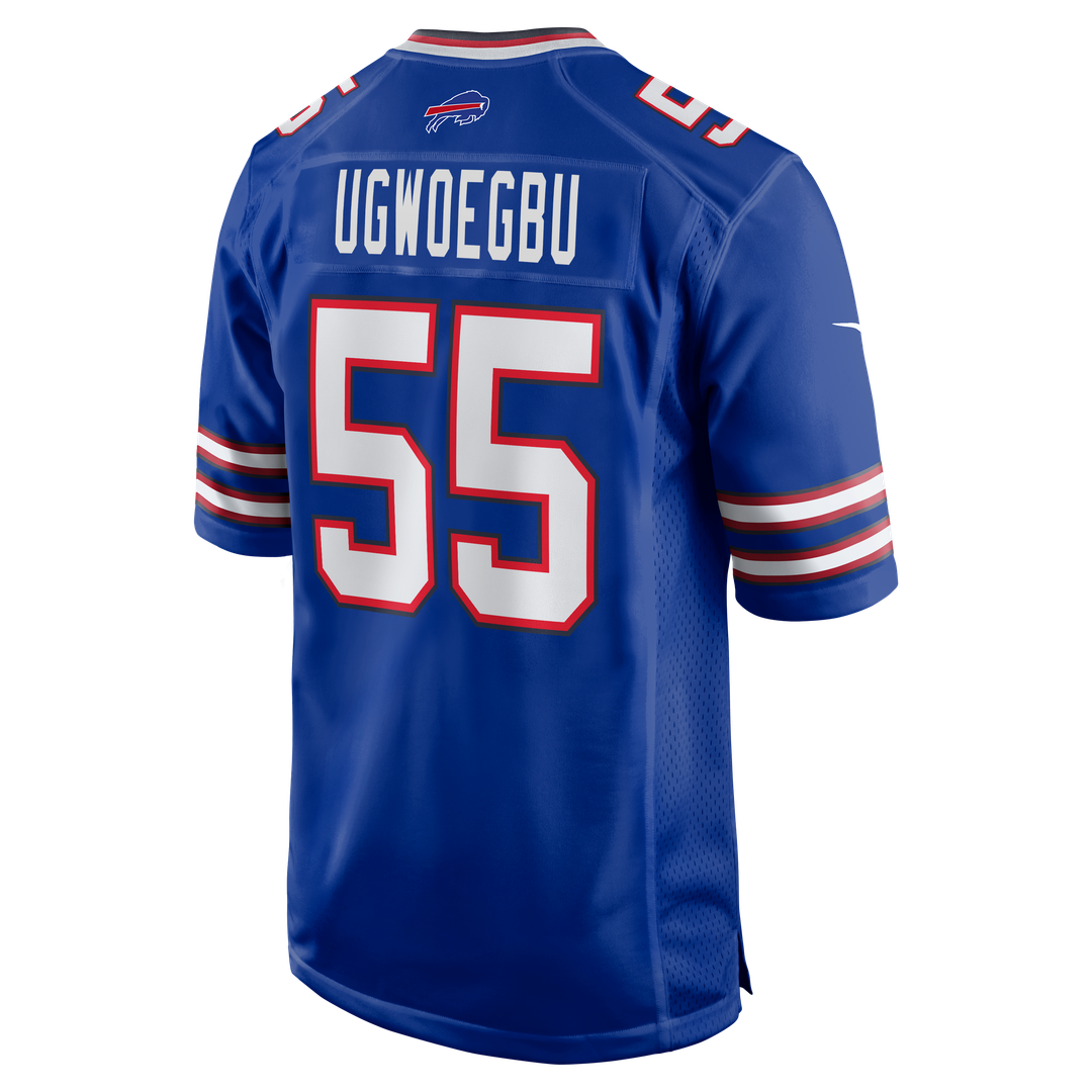 David Ugwoegbu Buffalo Bills Game Jersey - Royal