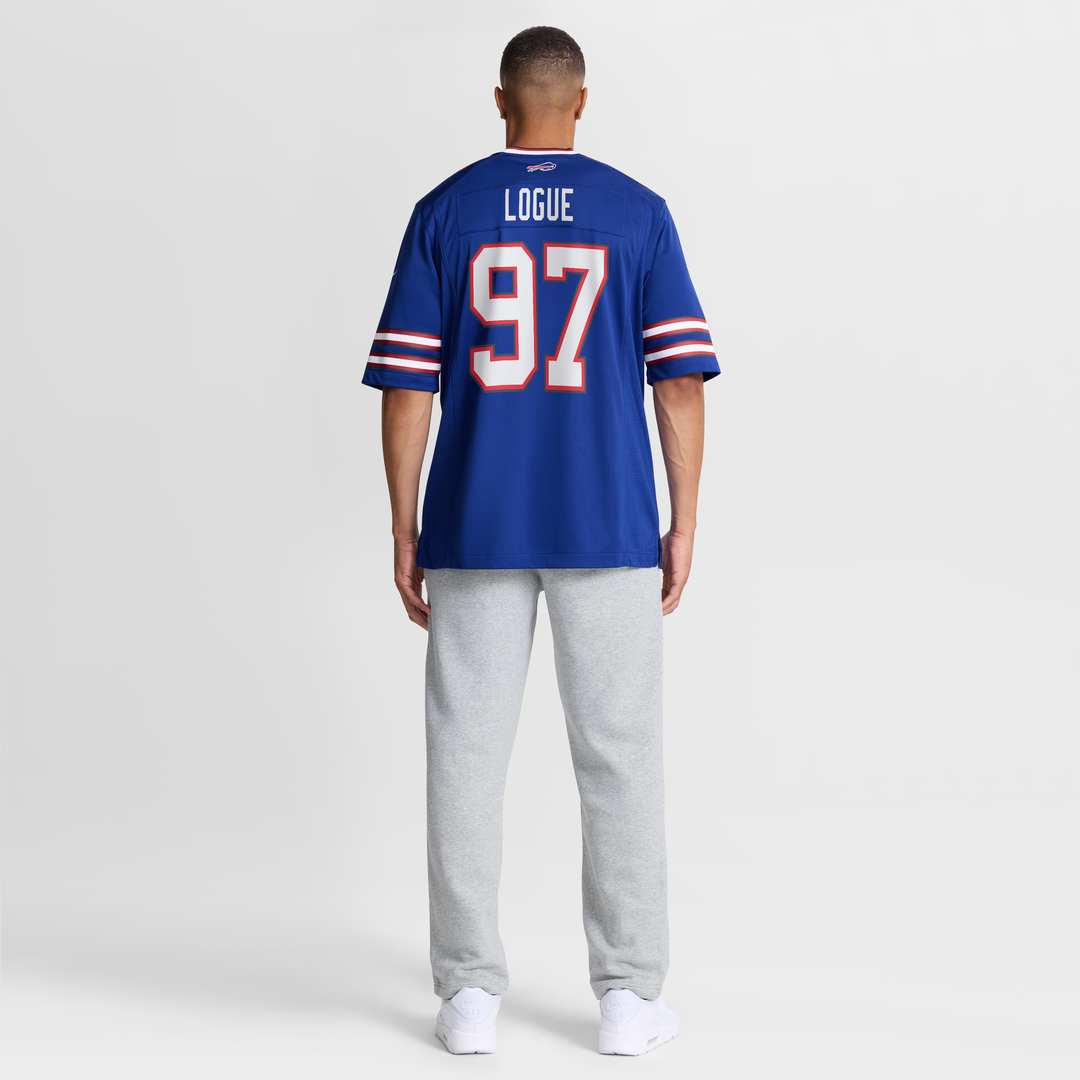 Zion Logue Buffalo Bills Team Game Jersey - Royal