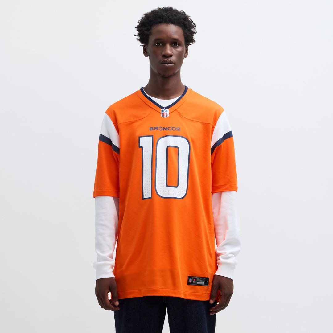 Bo Nix Denver Broncos Alternate Game Jersey - Navy