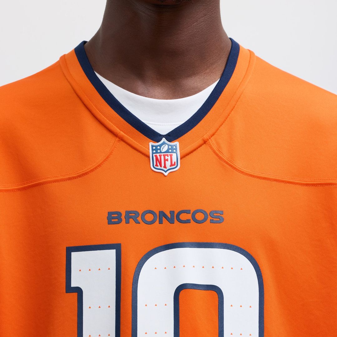 Bo Nix Denver Broncos Player Game Jersey - Orange