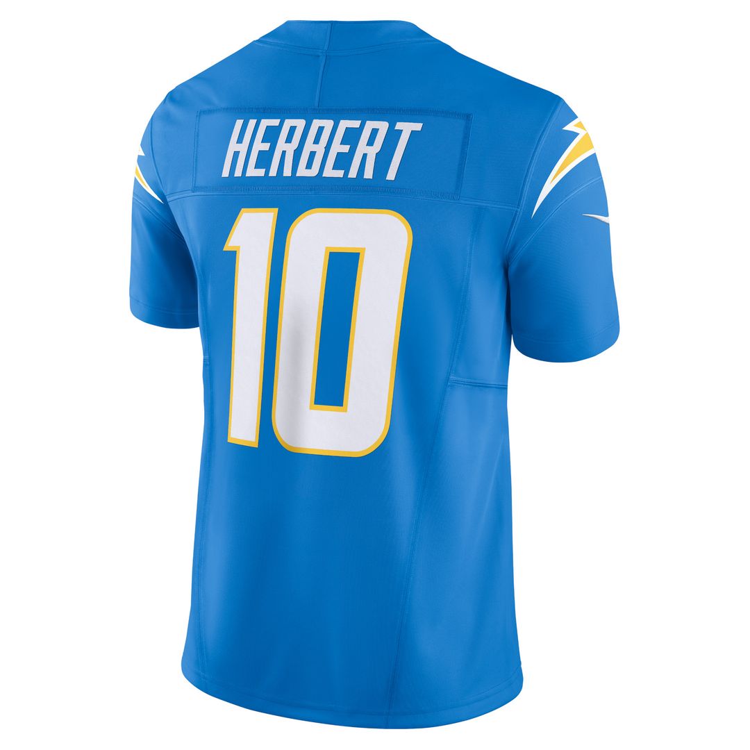 Justin Herbert Los Angeles Chargers Vapor F.U.S.E. Limited Jersey - White