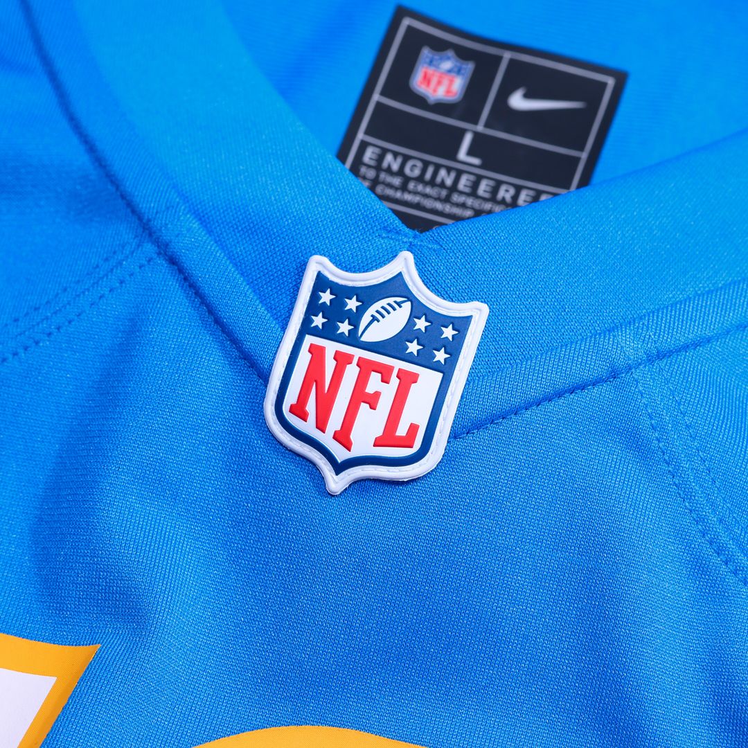 Elijah Molden Los Angeles Chargers Team Game Jersey - Powder Blue