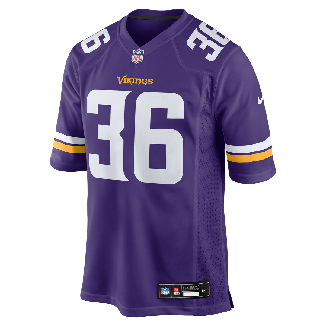 Zavier Scott Minnesota Vikings Team Game Jersey - Purple
