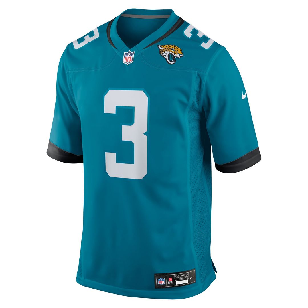 Jakobi Meyers Jacksonville Jaguars Team Game Jersey - Teal