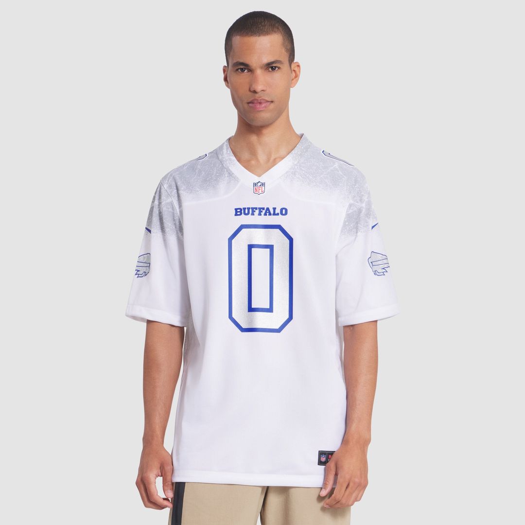 Keon Coleman Buffalo Bills 2025 Rivalries Collection Game Jersey - White
