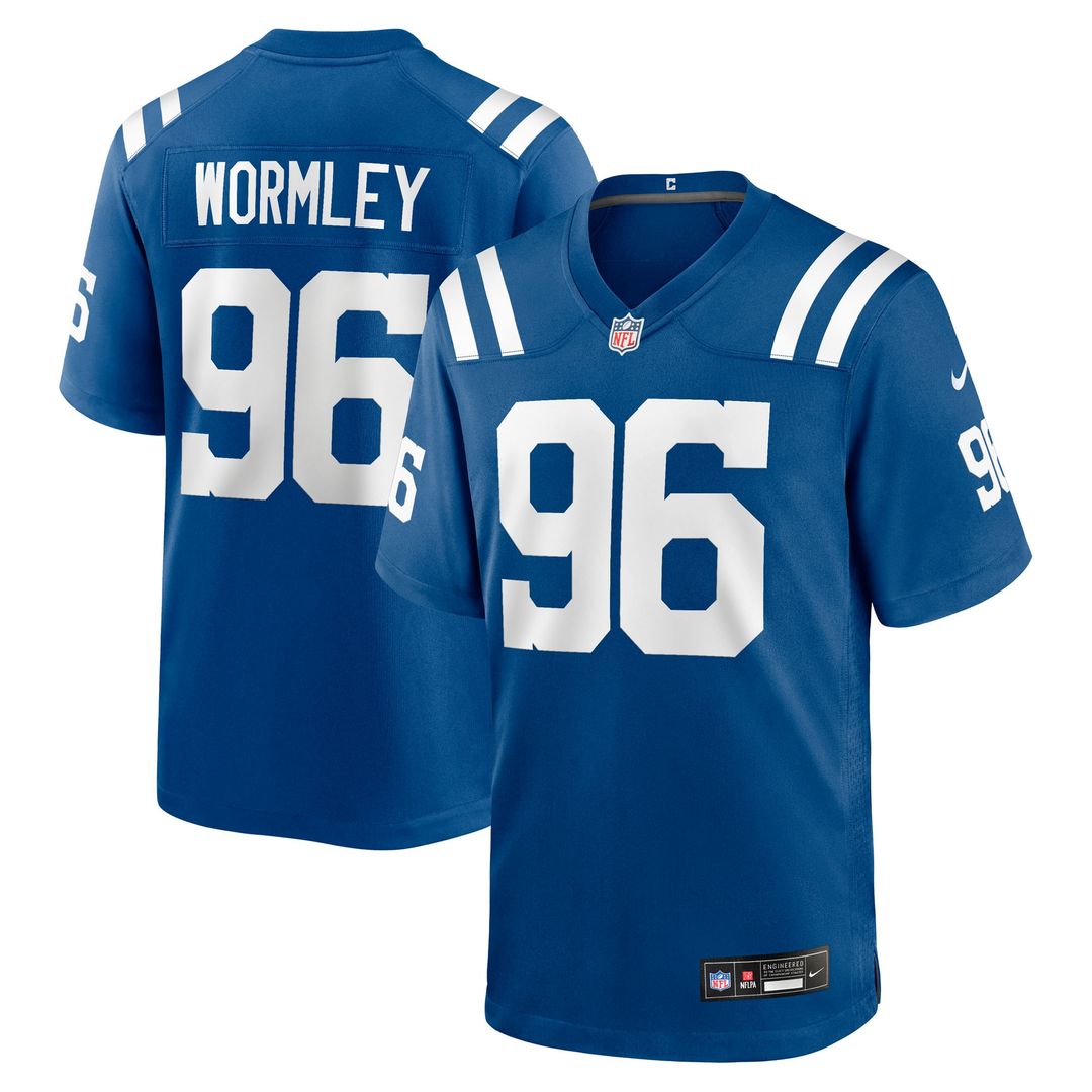 Chris Wormley Indianapolis Colts Team Game Jersey - Royal