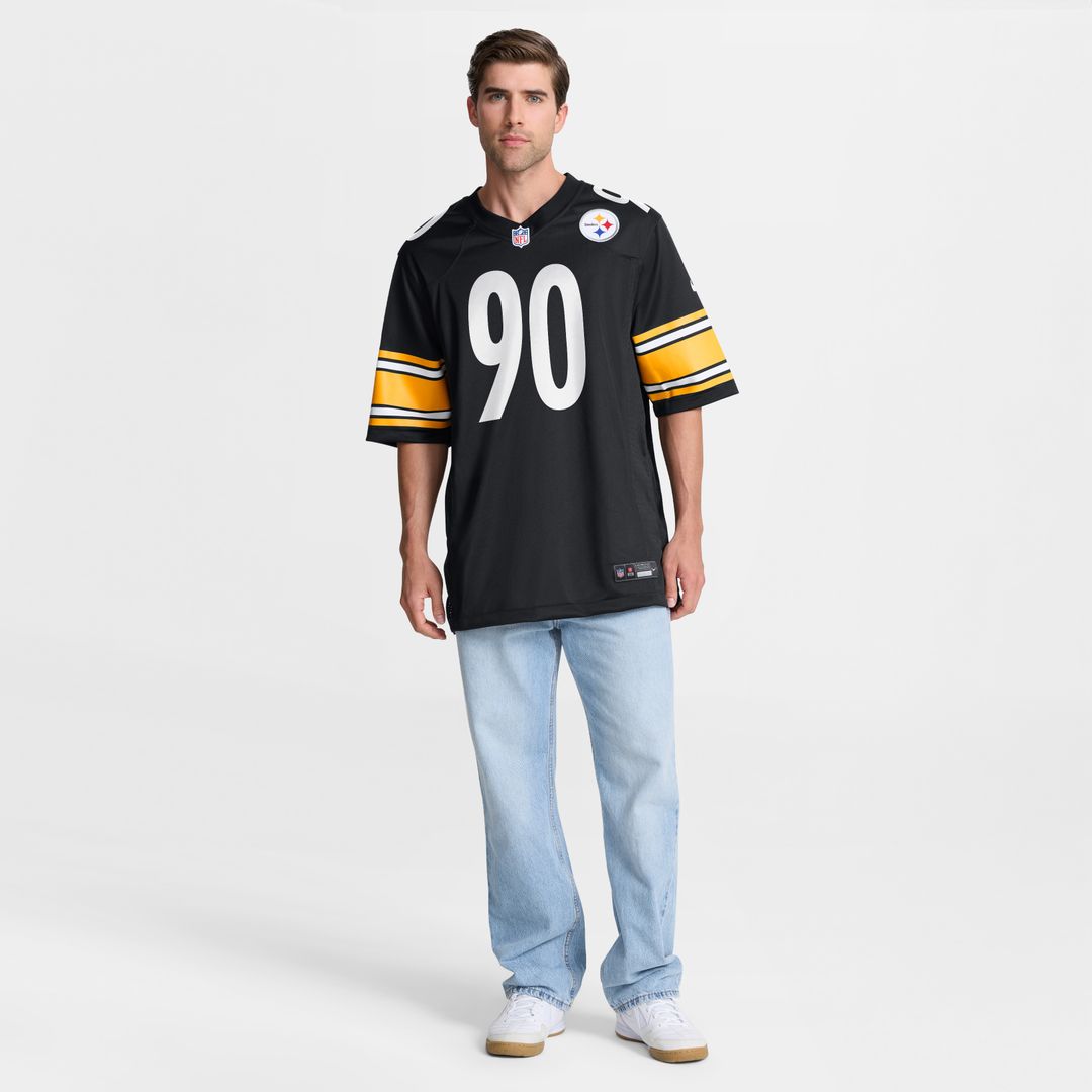 T.J. Watt Pittsburgh Steelers Game Jersey - Black