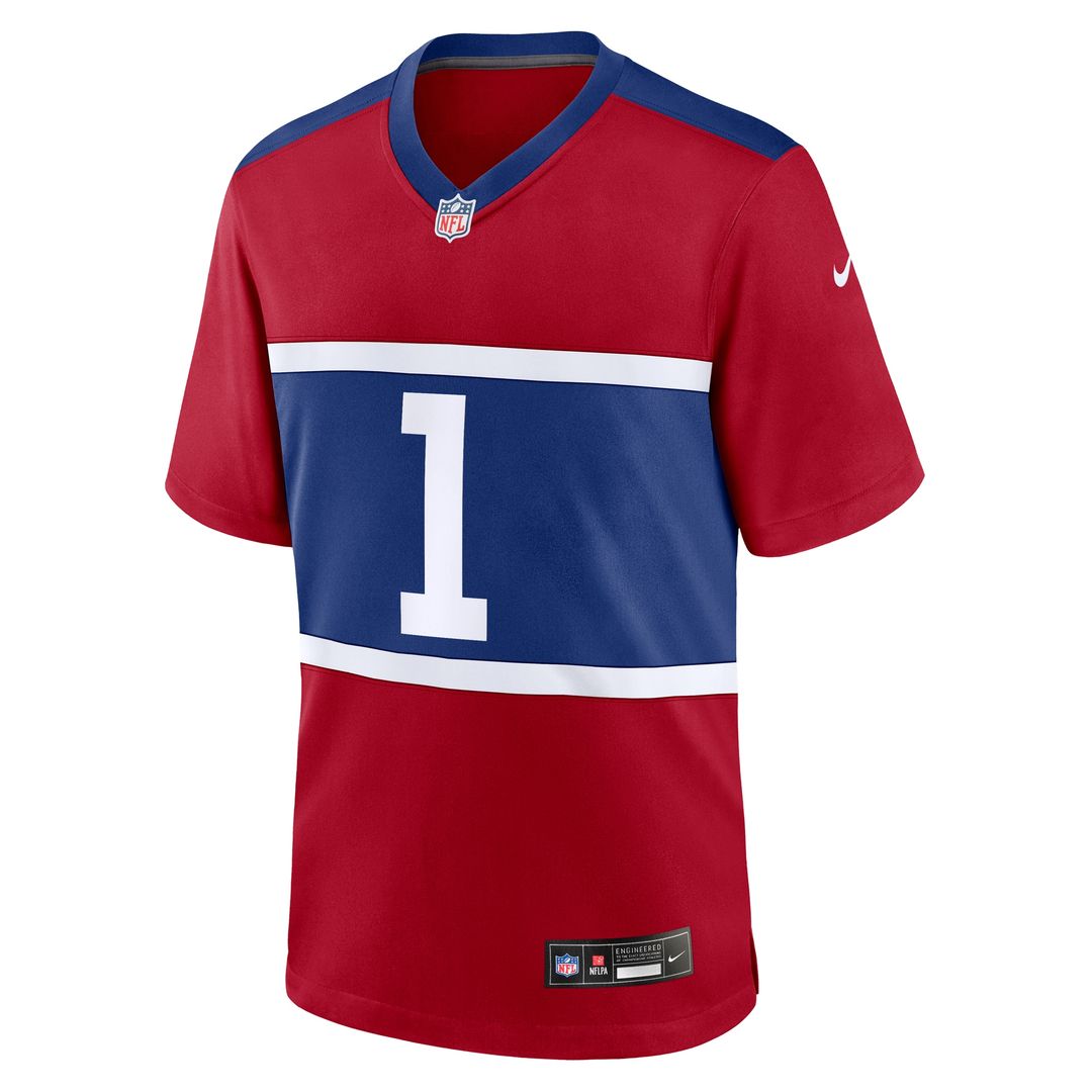 Malik Nabers New York Giants Player Game Jersey - Royal