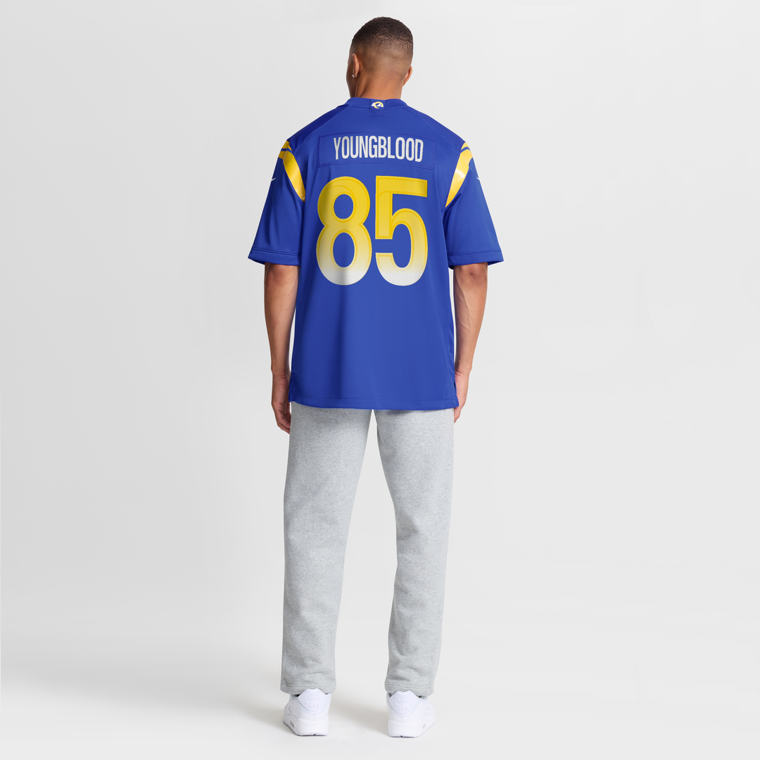 Jack Youngblood Los Angeles Rams Game Retired Player Jersey - Royal