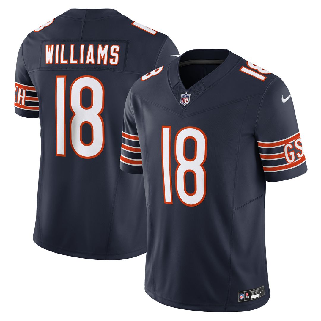Caleb Williams Chicago Bears Vapor F.U.S.E. Limited Jersey - Orange