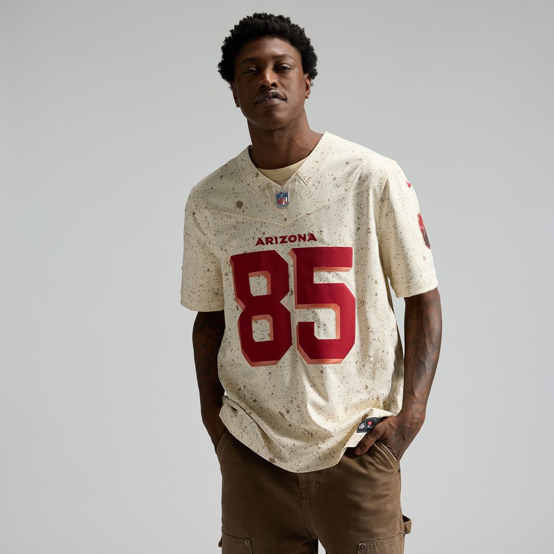 Trey McBride Arizona Cardinals 2025 Rivalries Collection Stitched Limited Jersey - Natural