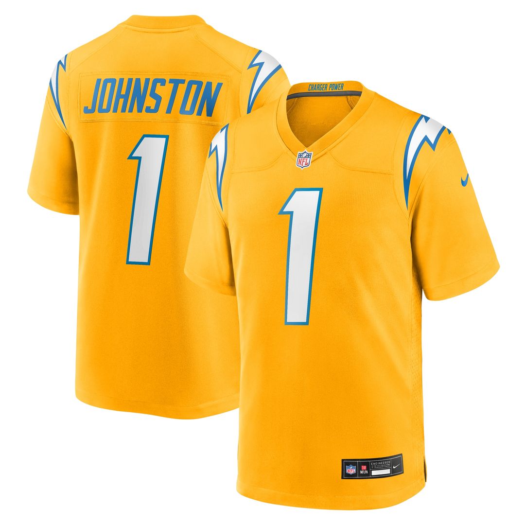 Quentin Johnston Los Angeles Chargers Alternate Super Chargers Game Player Jersey - Navy
