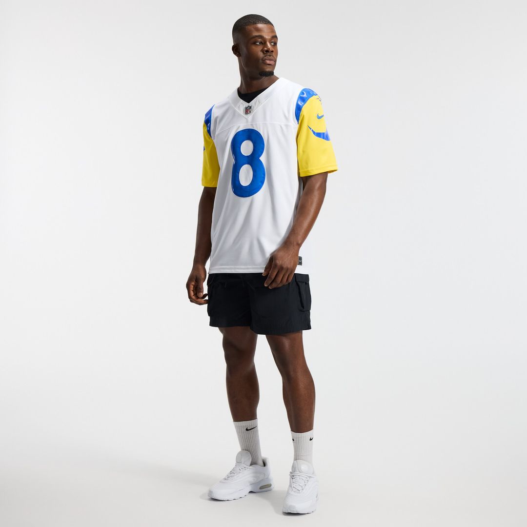 Jared Verse Los Angeles Rams Vapor F.U.S.E. Stitched Limited Jersey - White