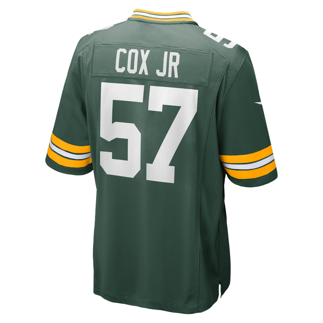 Brenton Cox Jr. Green Bay Packers Game Jersey - Green