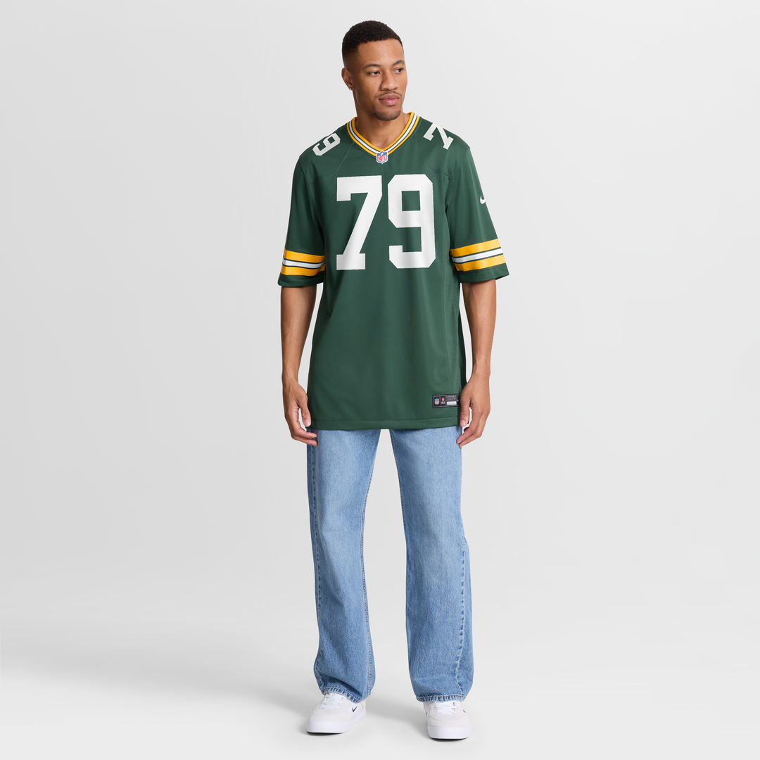 Travis Glover Green Bay Packers Game Jersey - Green