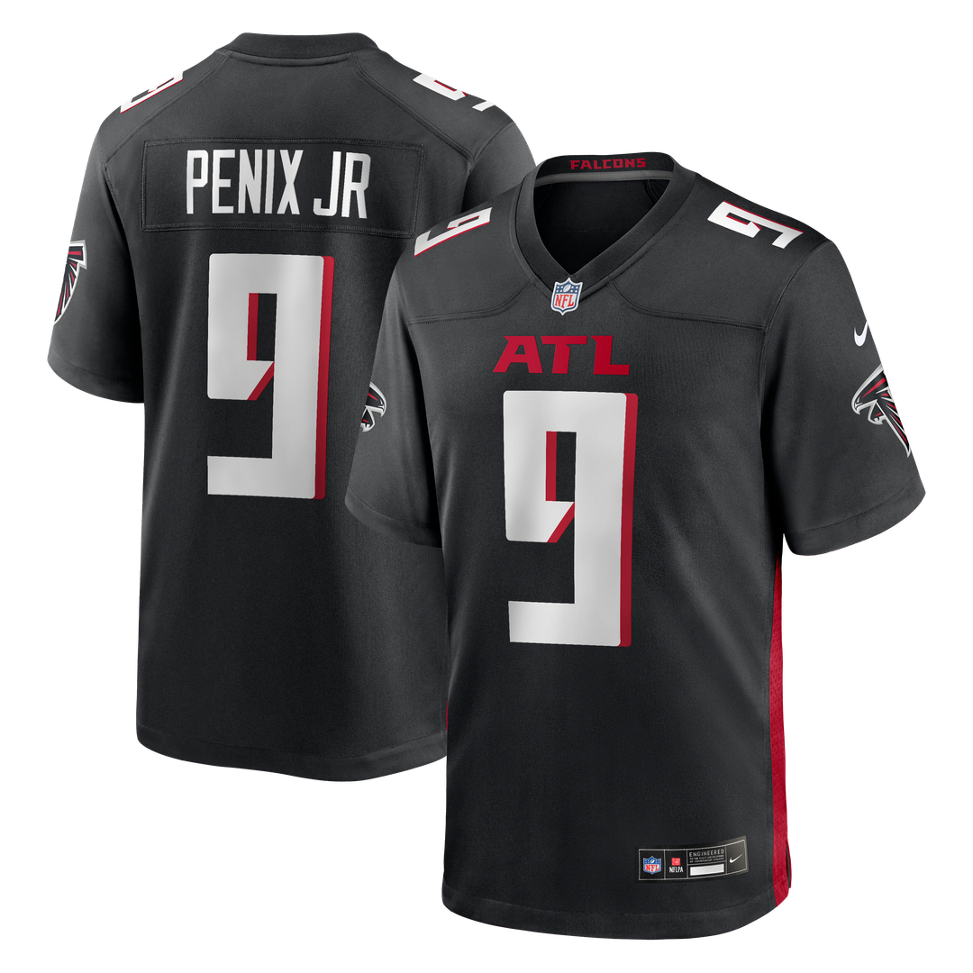 Michael Penix Jr. Atlanta Falcons Player Game Jersey - Black