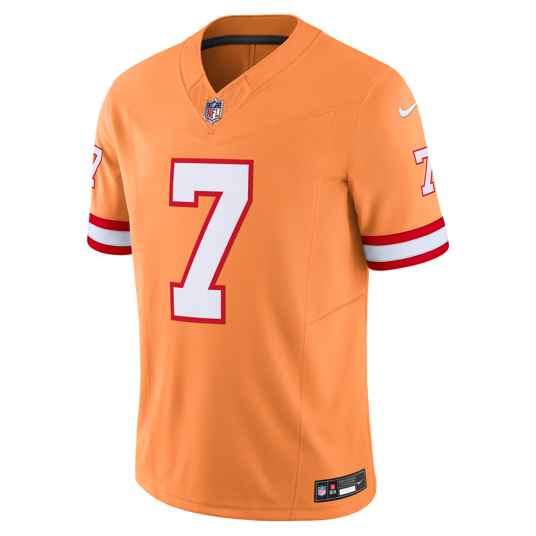 Bucky Irving Tampa Bay Buccaneers Alternate 2 Throwback Vapor F.U.S.E. Limited Jersey - Orange
