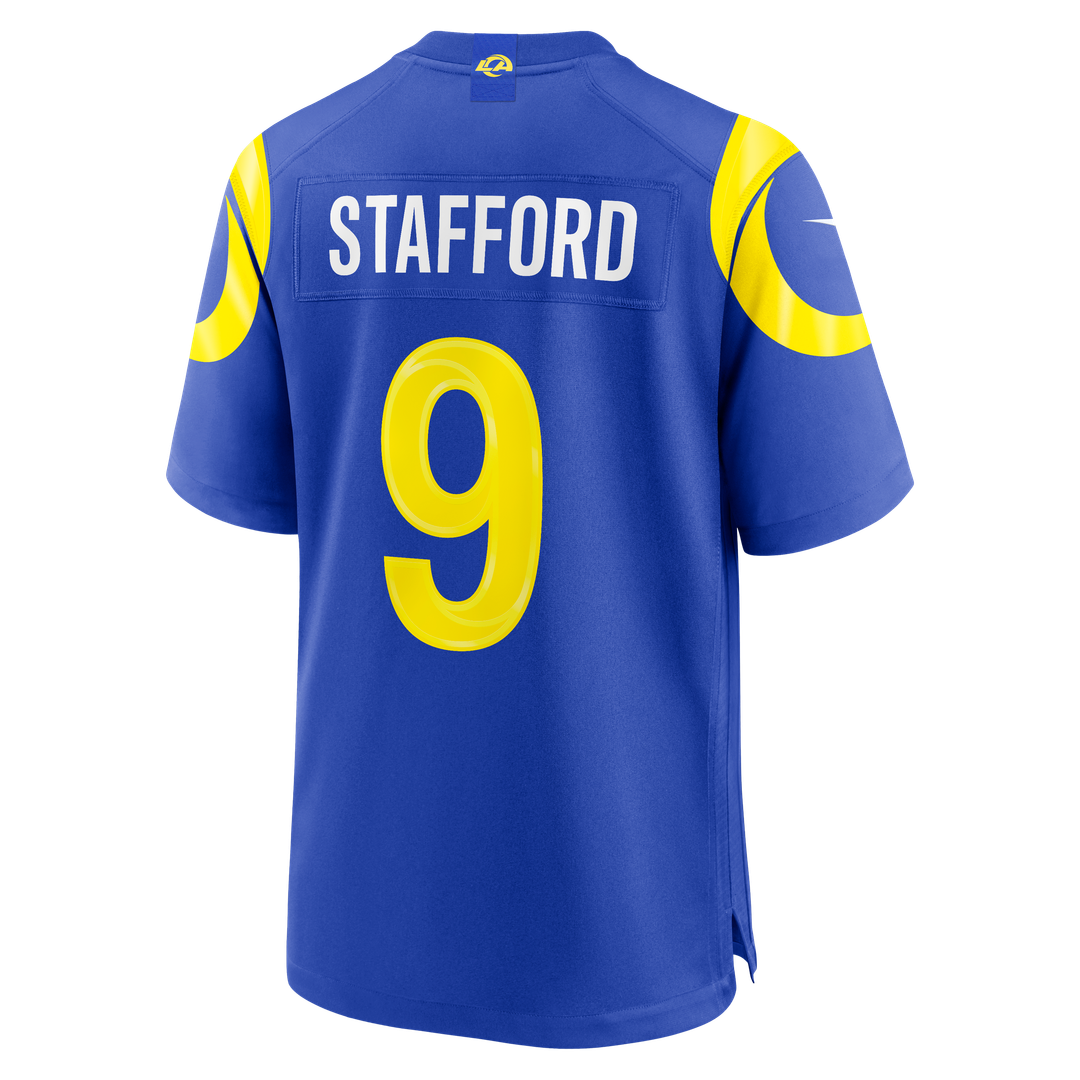 Matthew Stafford Los Angeles Rams Team Game Player Jersey - Royal