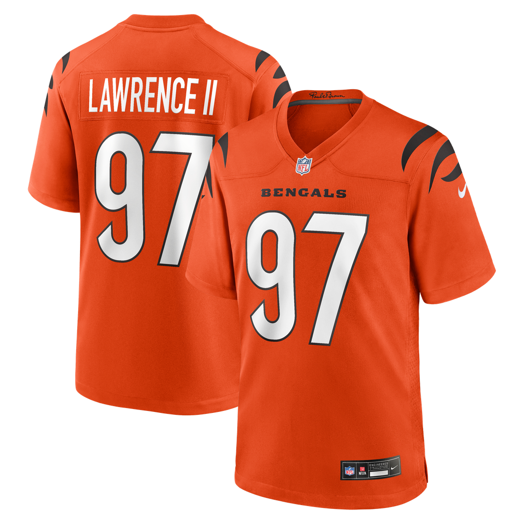 Dexter Lawrence II Cincinnati Bengals Game Jersey - Black