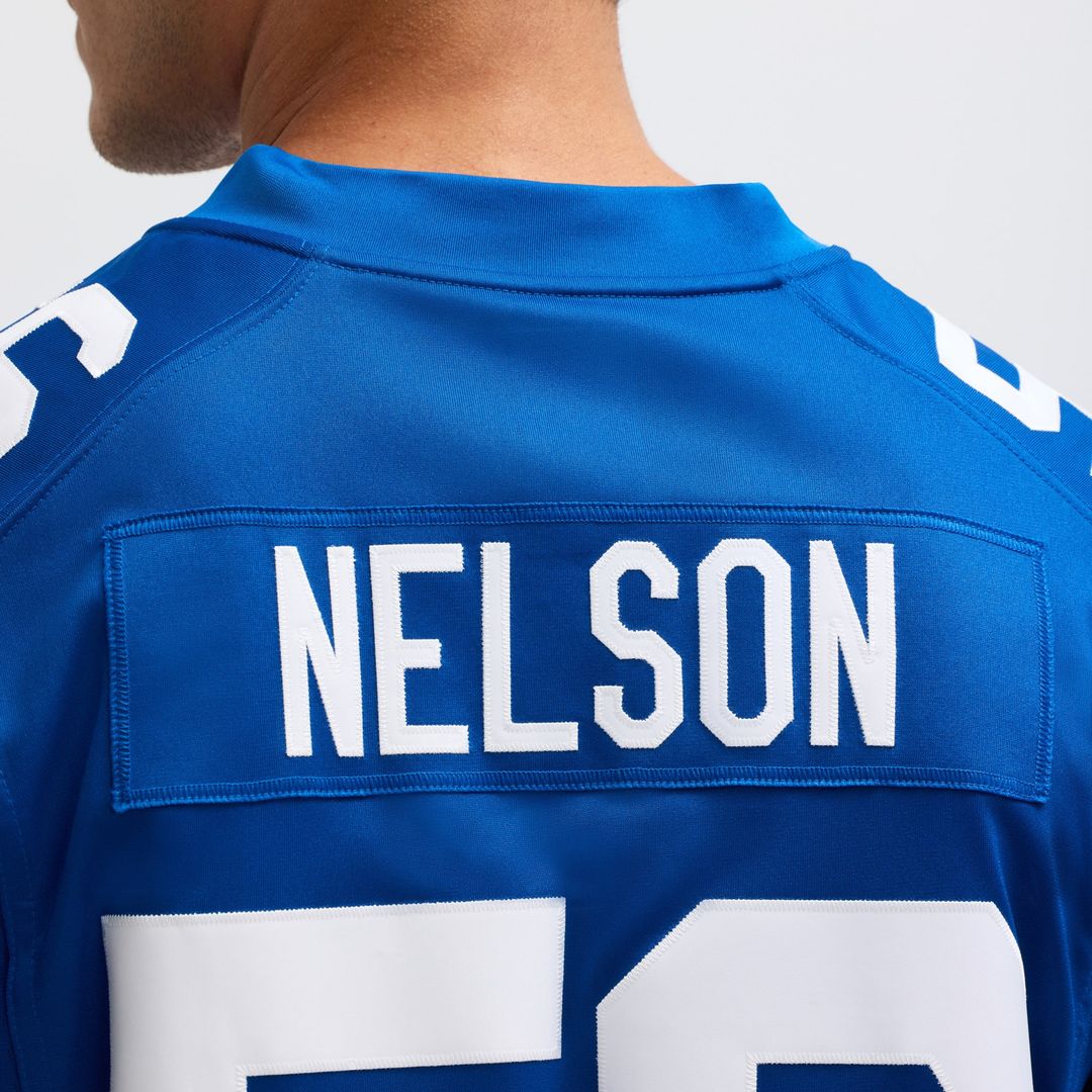 Men's Quenton Nelson Royal Indianapolis Colts Alternate Vapor Limited Jersey