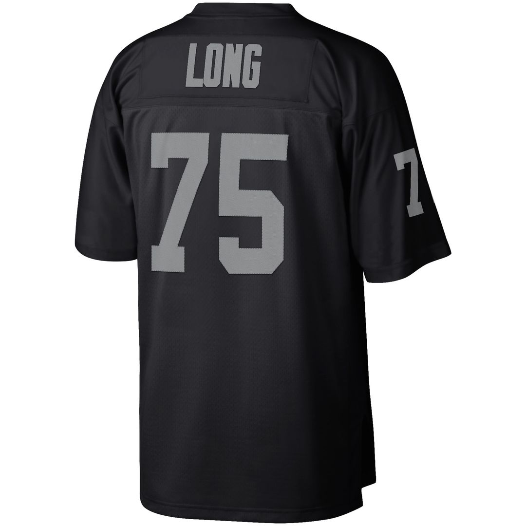 Howie Long Las Vegas Raiders Retired Player Legacy Replica Jersey - Black