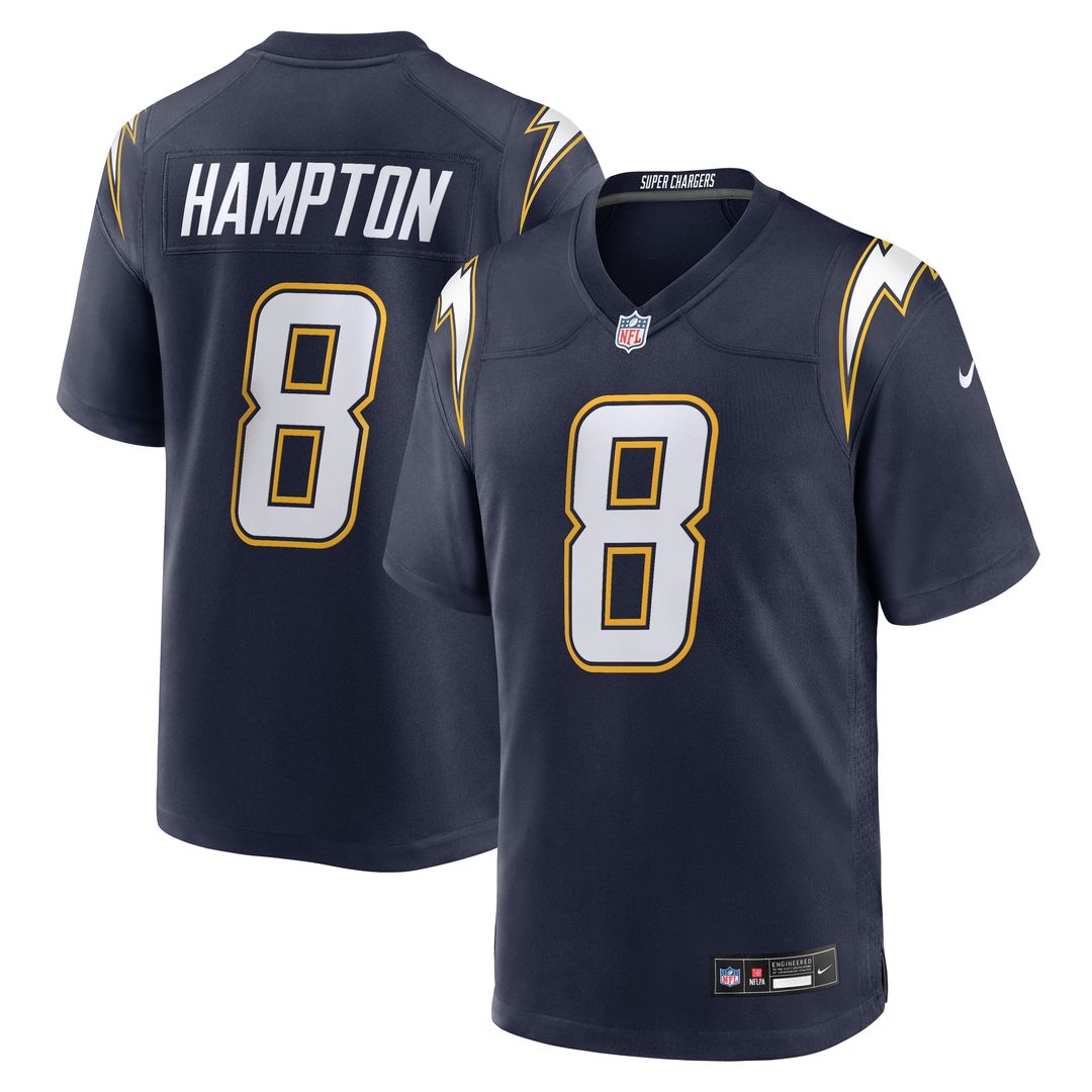 Omarion Hampton Los Angeles Chargers Alternate Charger Power Game Player Jersey - Gold