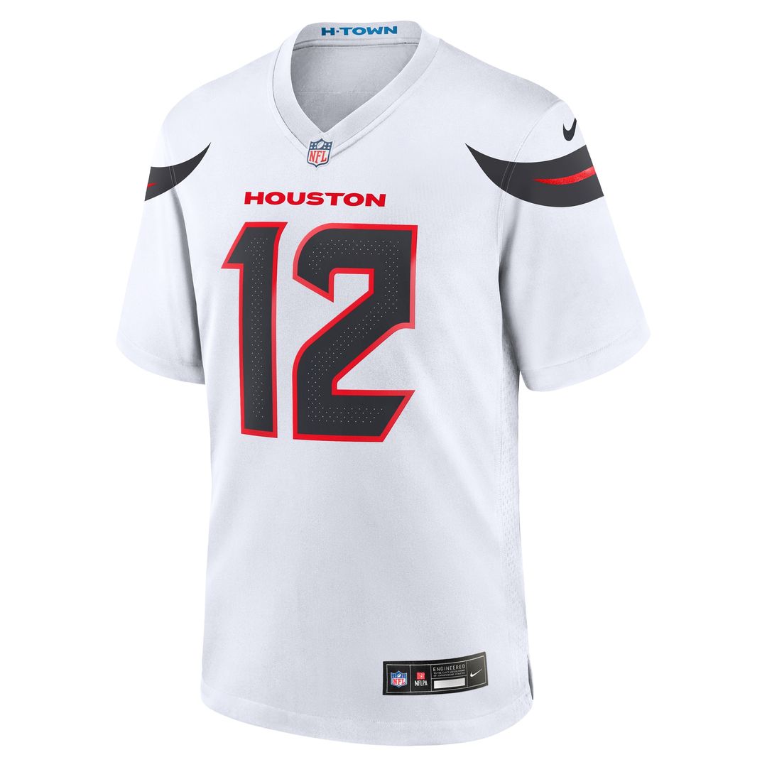 Nico Collins Houston Texans Game Jersey - White