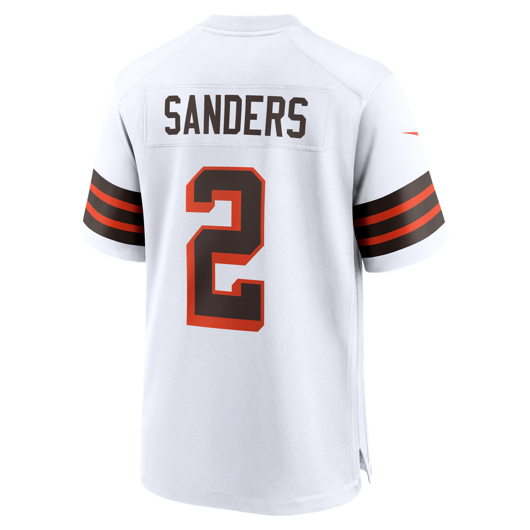 Shedeur Sanders Cleveland Browns Alternate Game Jersey - White