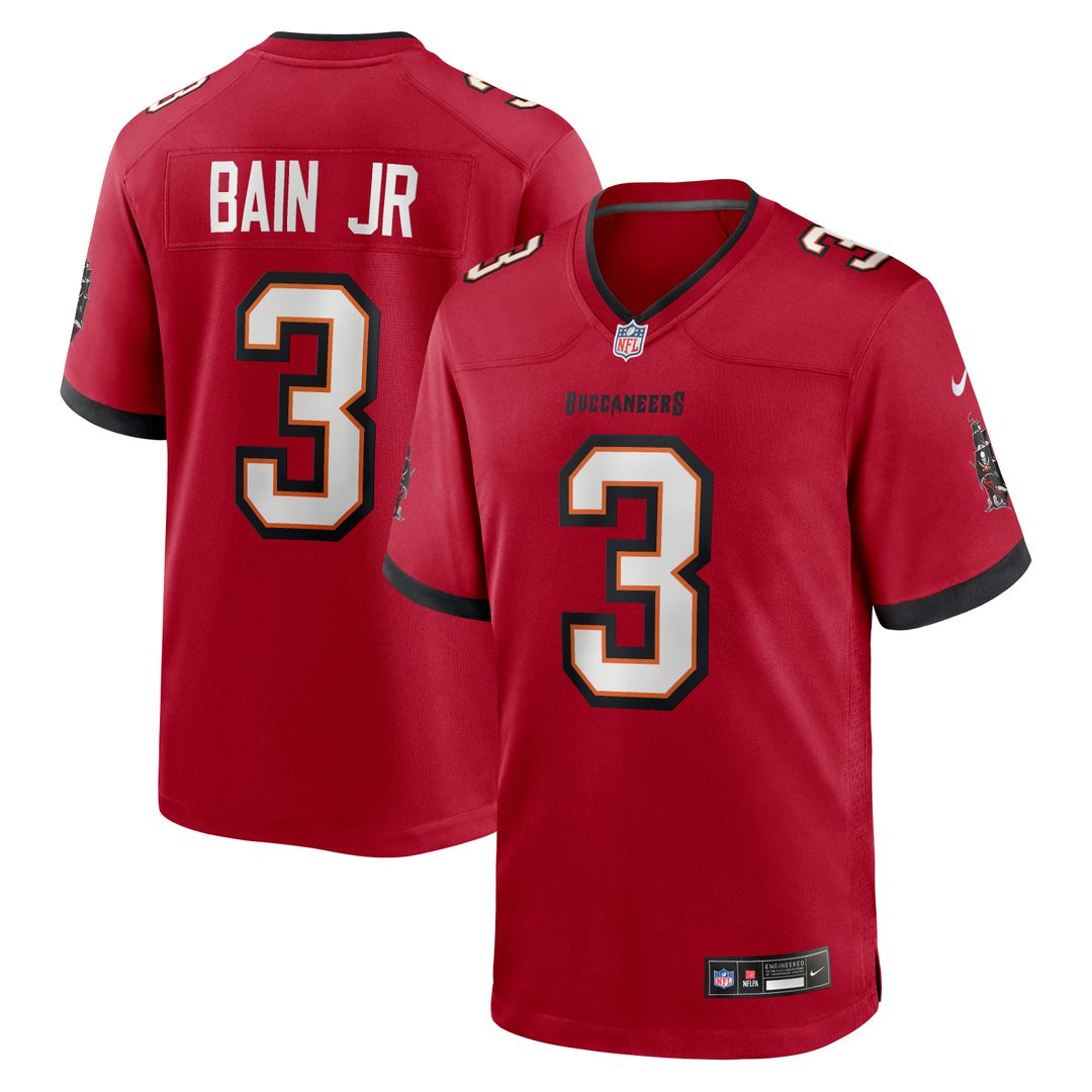 Rueben Bain Jr. Tampa Bay Buccaneers 2026 NFL Draft First Round Pick No. 15 Team Game Jersey - Red
