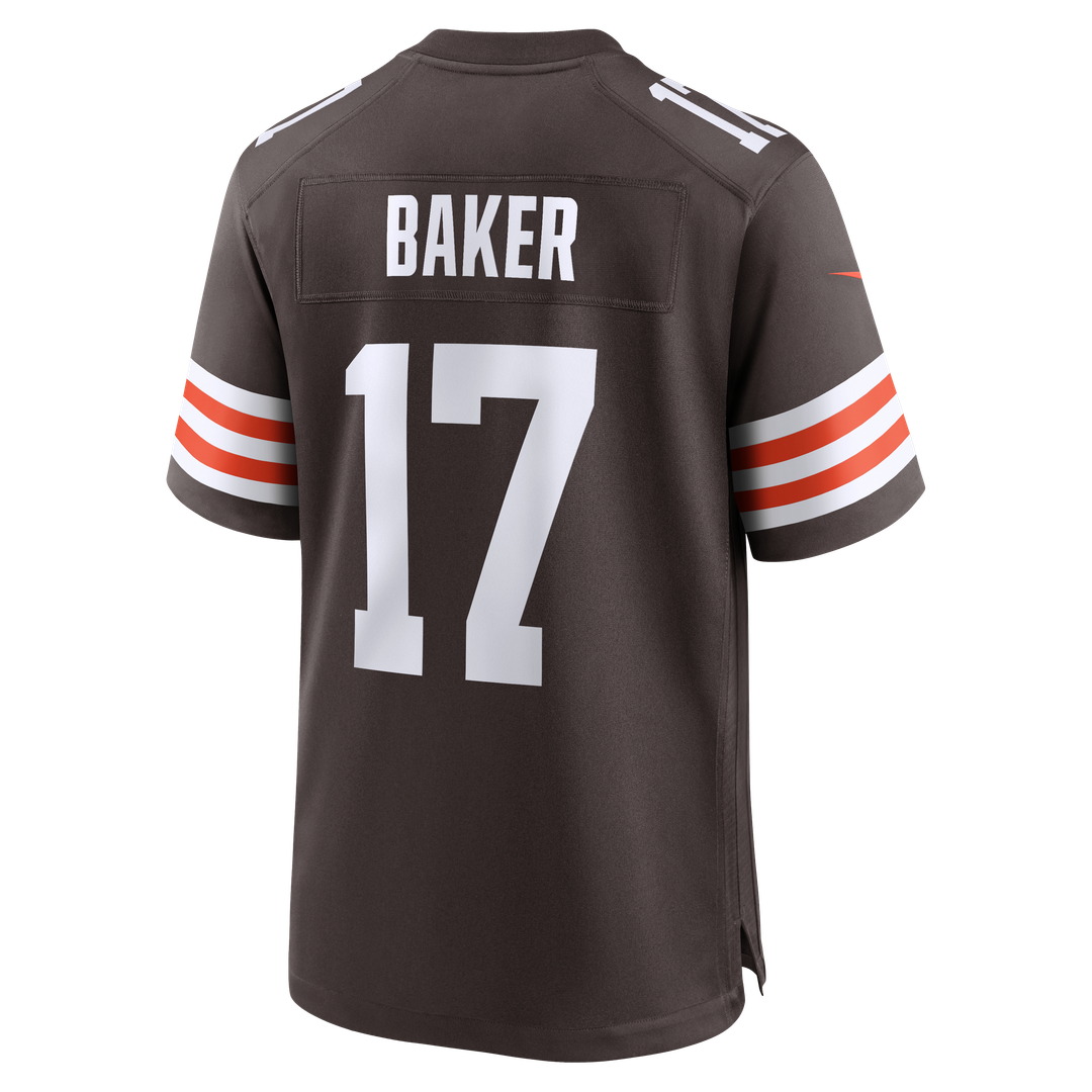 Jerome Baker Cleveland Browns Team Game Jersey - Brown
