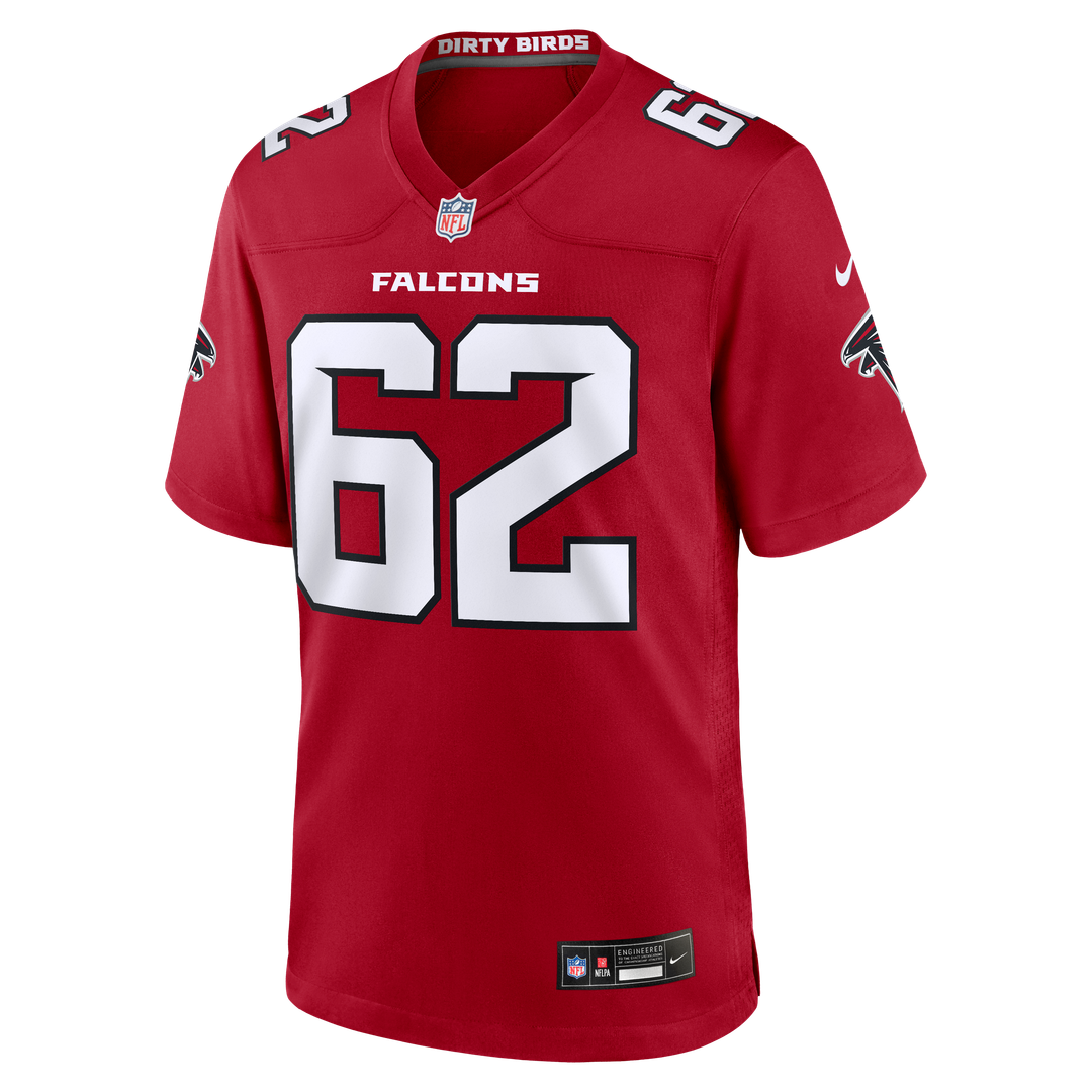 Corey Levin Atlanta Falcons Team Game Jersey - Red
