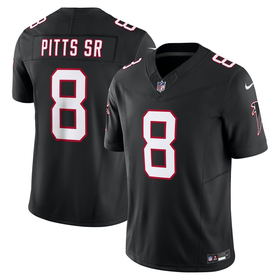 Kyle Pitts Sr. Atlanta Falcons Vapor F.U.S.E. Limited Jersey - Black