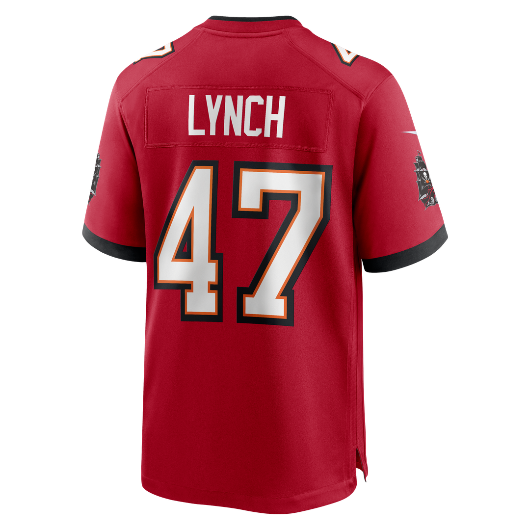 John Lynch Tampa Bay Buccaneers Game Retired Player Jersey - Red