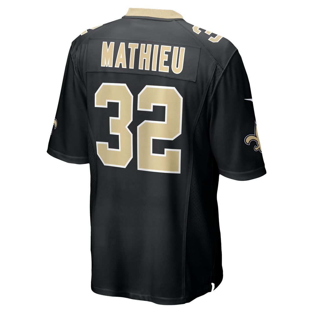 Tyrann Mathieu New Orleans Saints Game Jersey - Black