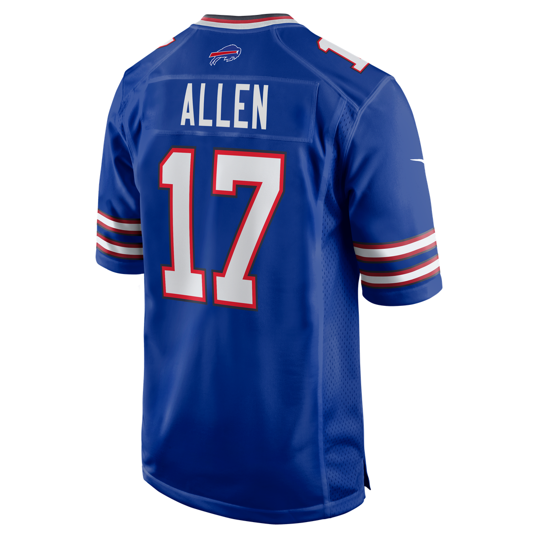 Josh Allen Buffalo Bills Game Player Jersey - Royal